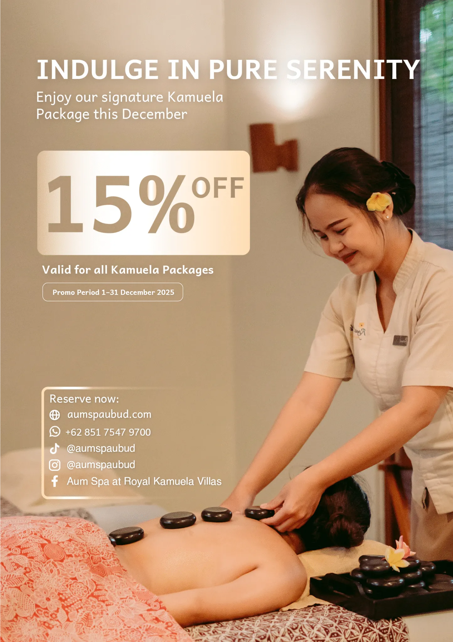 Indulge in pure serenity